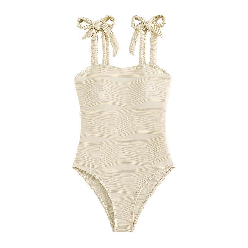 One-piece Swimsuit Women's Backless Lace-up - MYLUXURY LANE ENTERPRISE
