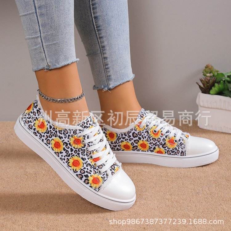 Versatile Flat Bottomed Student Lace Up Canvas Shoes - MYLUXURY LANE ENTERPRISE