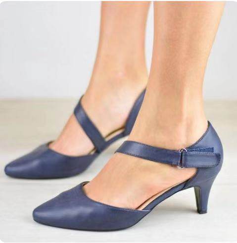 Pointed Stiletto Heel Hollowed Sandals Women - MYLUXURY LANE ENTERPRISE