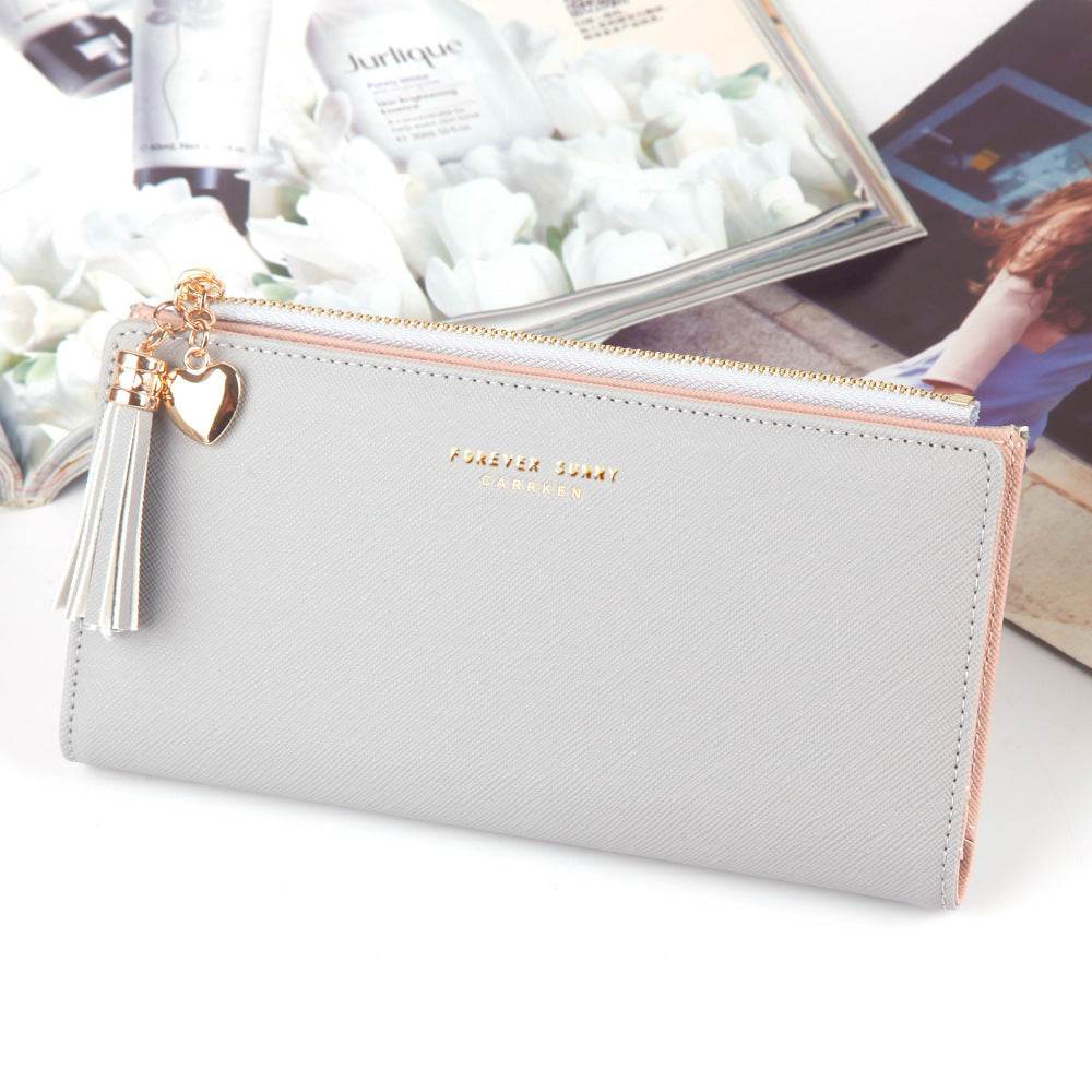 Long Wallet Ladies Student Fashion Tassels - MYLUXURY LANE ENTERPRISE