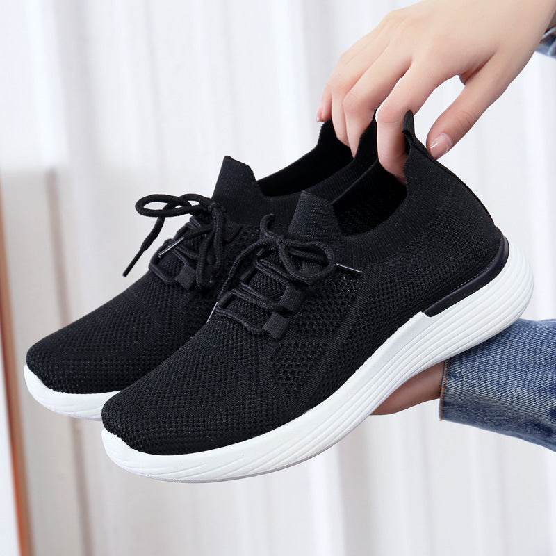 Sneaker Mesh Flying Breathable Comfortable Casual Shoes - MYLUXURY LANE ENTERPRISE