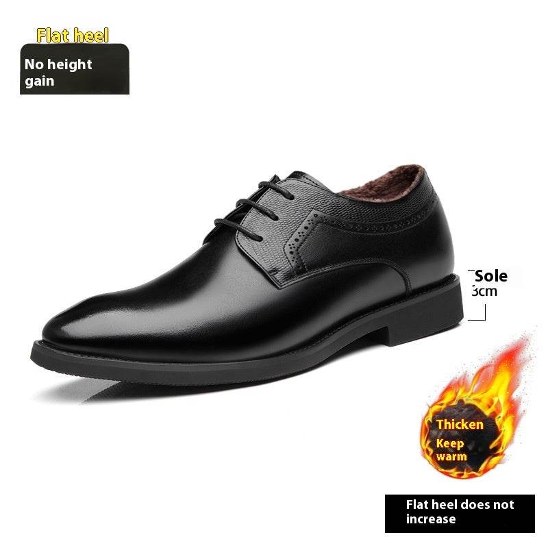 Business Formal Wear Leather Shoes Men's Pointed Casual Shoes - MYLUXURY LANE ENTERPRISE
