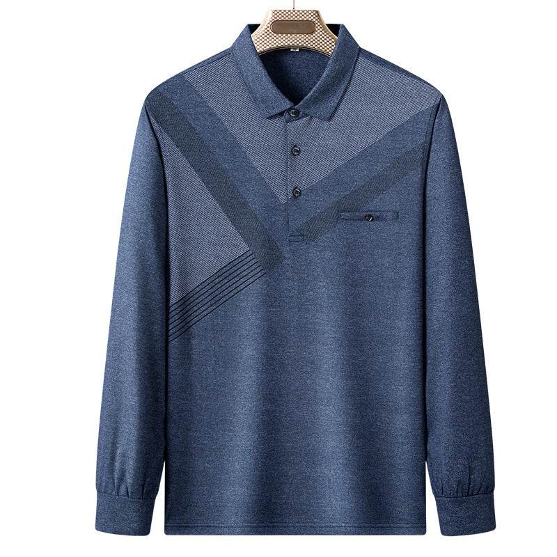 New Dad Outfit Long Sleeve T Shirt For Men Spring And Summer - MYLUXURY LANE ENTERPRISE