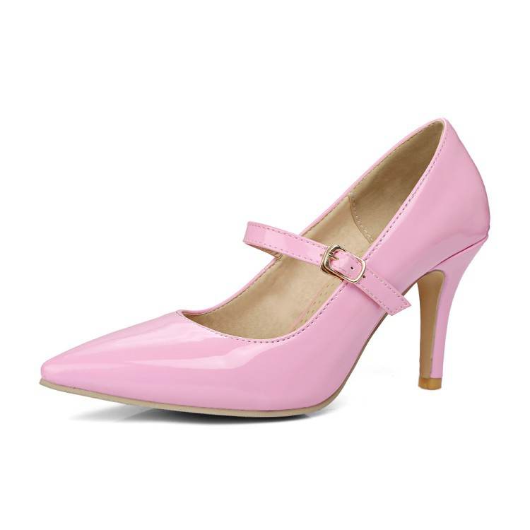 Pointed Toe Low-cut Plus Size High Heel Women's Shoes - MYLUXURY LANE ENTERPRISE