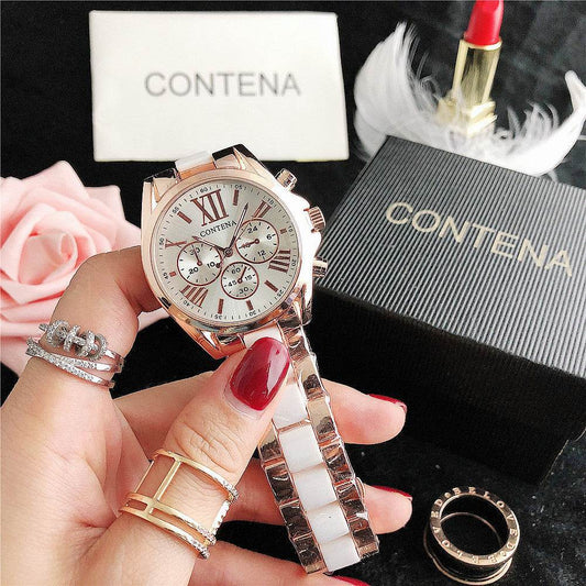 Fashion Temperament New Watch Quartz Watch Diamond Ladies Watch - MYLUXURY LANE ENTERPRISE
