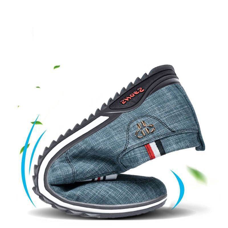 Old Beijing Cloth Shoes Men's Linen Canvas Breathable - MYLUXURY LANE ENTERPRISE