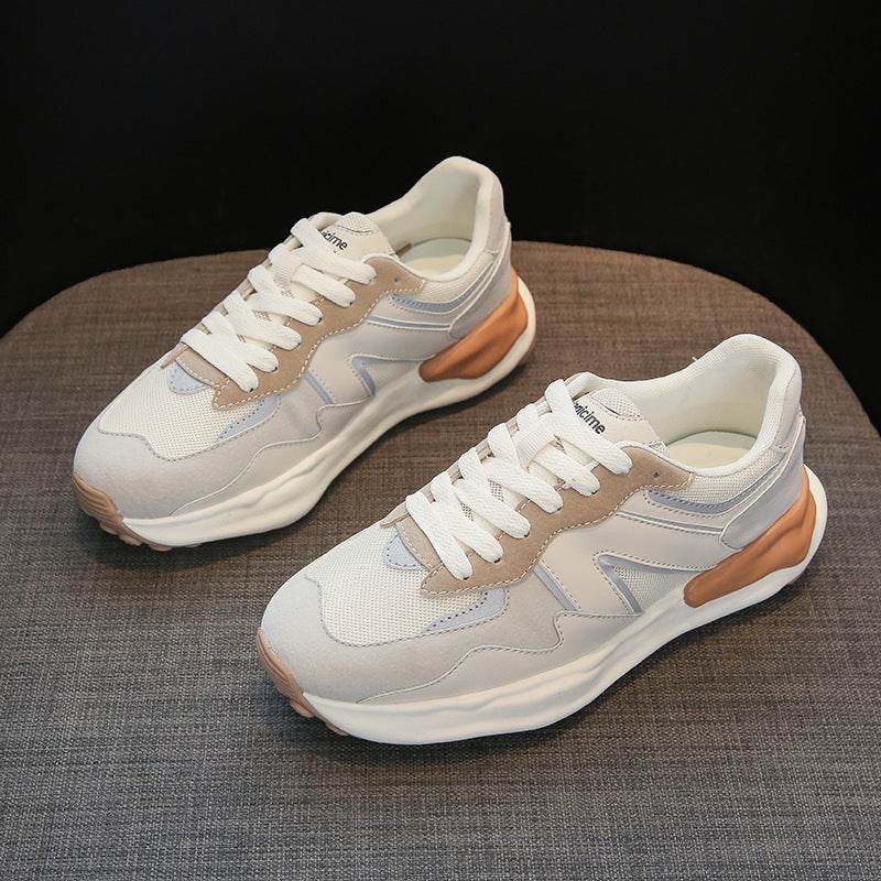 Autumn New Ins Korean Style Breathable White Shoes For Women - MYLUXURY LANE ENTERPRISE