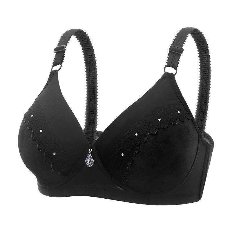 Lace Jacquard Comfortable Thin Bra - MYLUXURY LANE ENTERPRISE