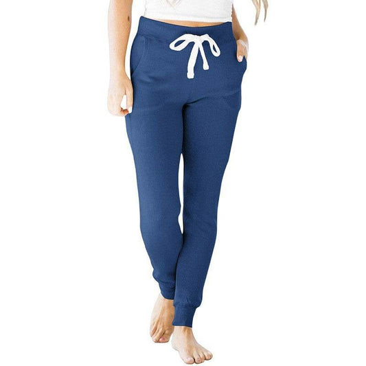 All-matching Slim Fit High-waisted Trousers Women - MYLUXURY LANE ENTERPRISE