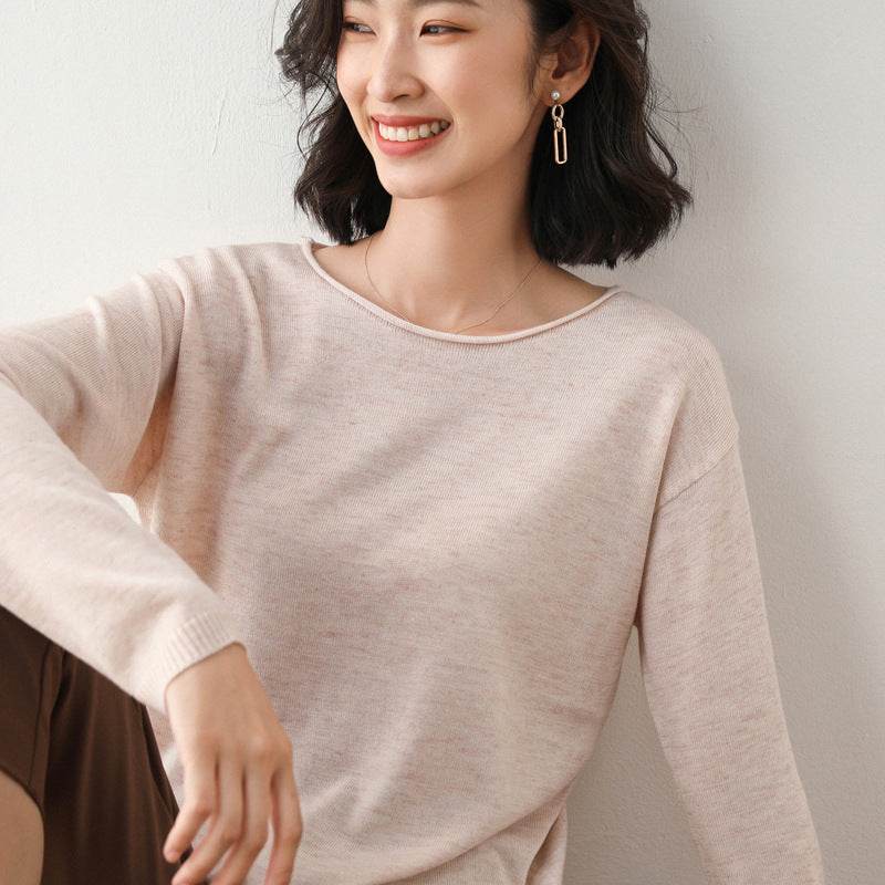 Korean Style Loose Inner Sweater Women All-match Bottoming Shirt - MYLUXURY LANE ENTERPRISE