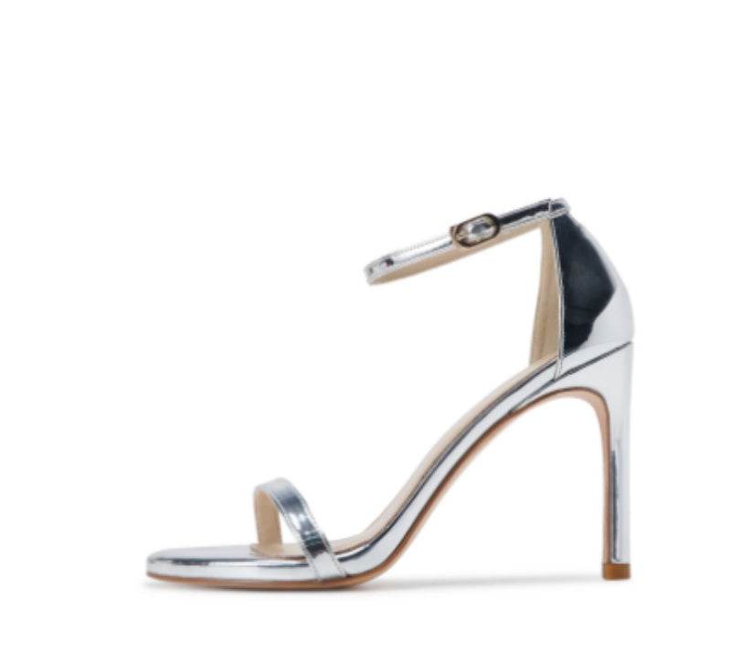 Women's Stiletto Heel Sandals With Buckle Strap - MYLUXURY LANE ENTERPRISE