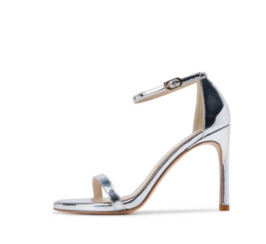 Women's Stiletto Heel Sandals With Buckle Strap - MYLUXURY LANE ENTERPRISE