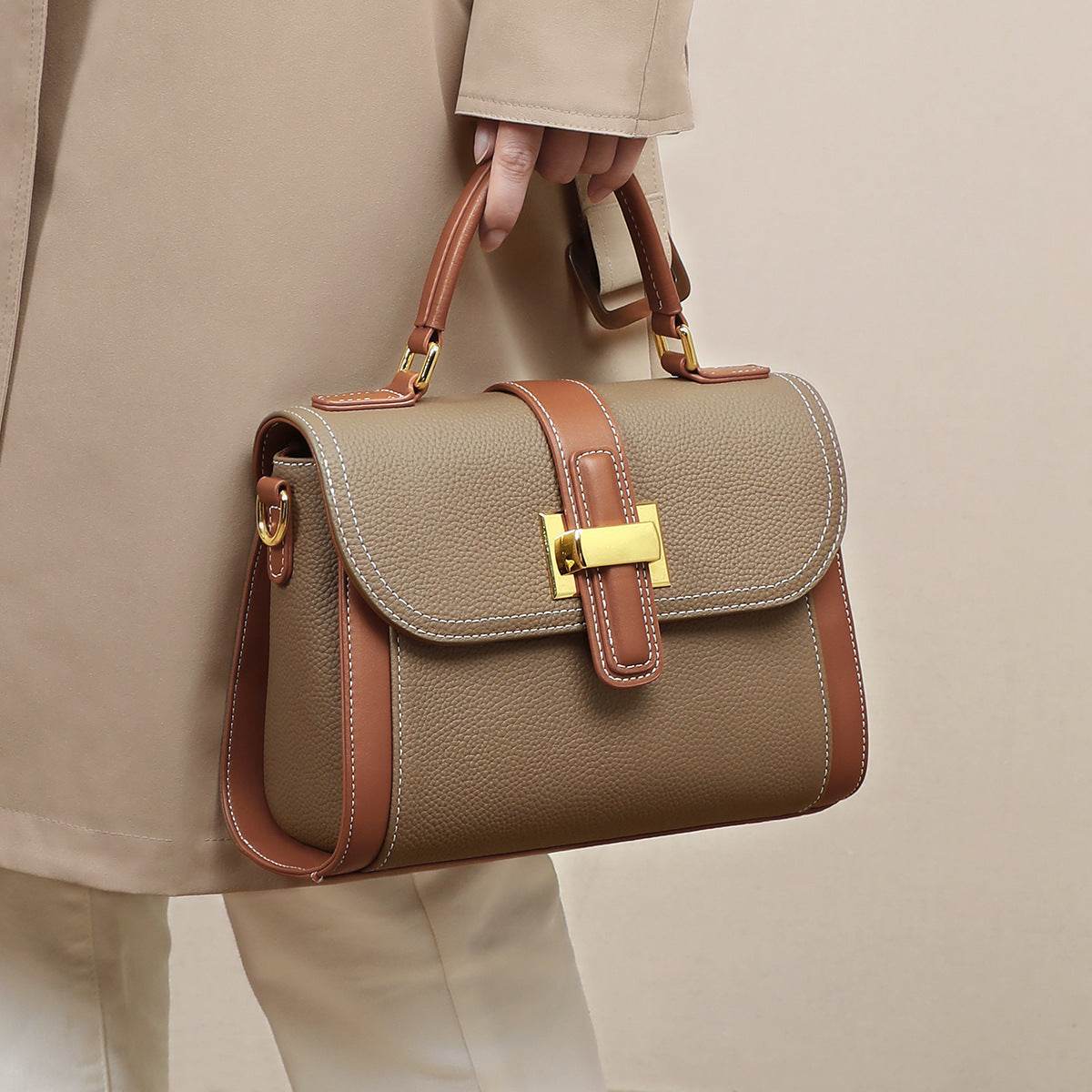 Light Luxury One-shoulder Versatile Advanced Texture Fashion Handbag - MYLUXURY LANE ENTERPRISE