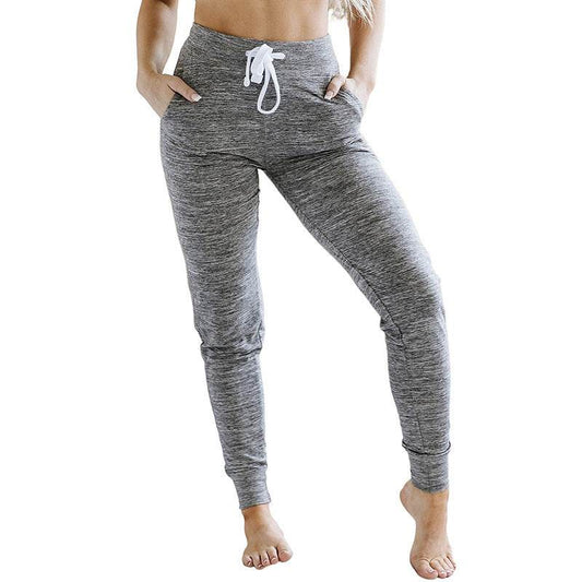 All-matching Slim Fit High-waisted Trousers Women - MYLUXURY LANE ENTERPRISE