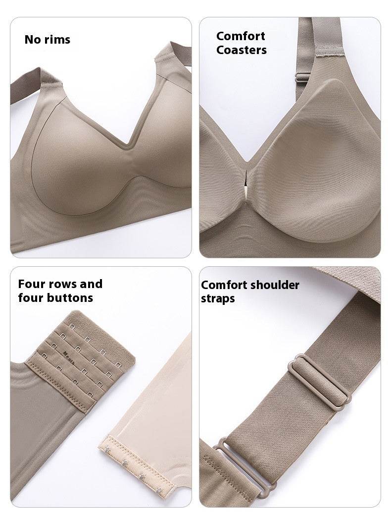 Female Comfortable Thin Gathering Bra - MYLUXURY LANE ENTERPRISE