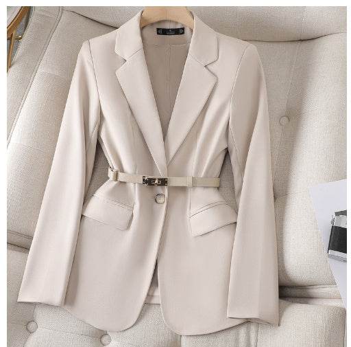 Women's Straight Tube Type Suit Jacket - MYLUXURY LANE ENTERPRISE