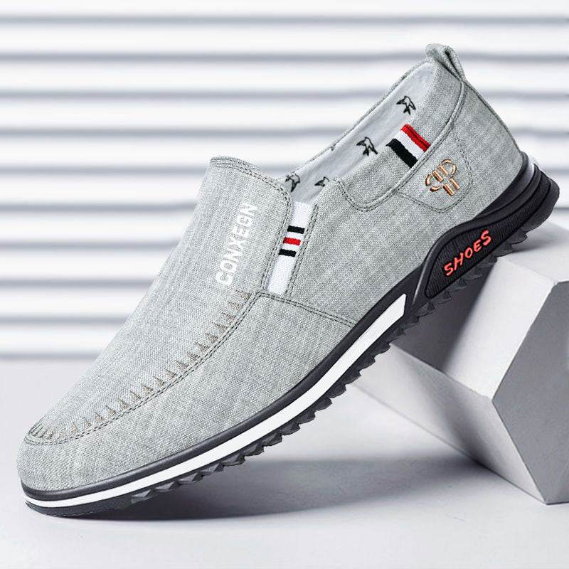 Old Beijing Cloth Shoes Men's Linen Canvas Breathable - MYLUXURY LANE ENTERPRISE