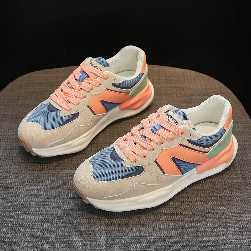 Autumn New Ins Korean Style Breathable White Shoes For Women - MYLUXURY LANE ENTERPRISE