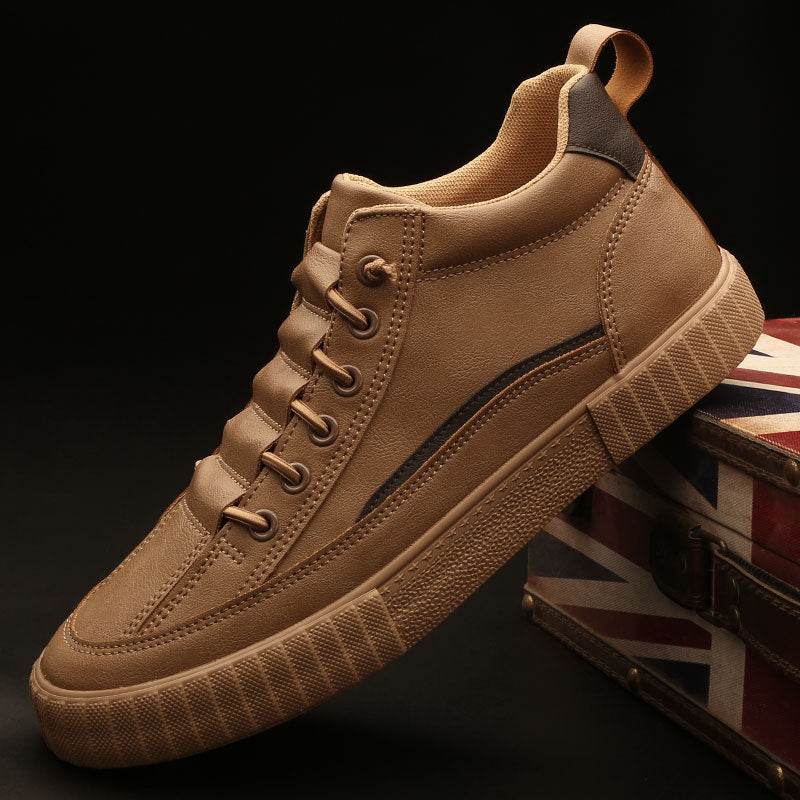 Winter High-top Casual Cotton-padded Shoes Warm Non-slip - MYLUXURY LANE ENTERPRISE
