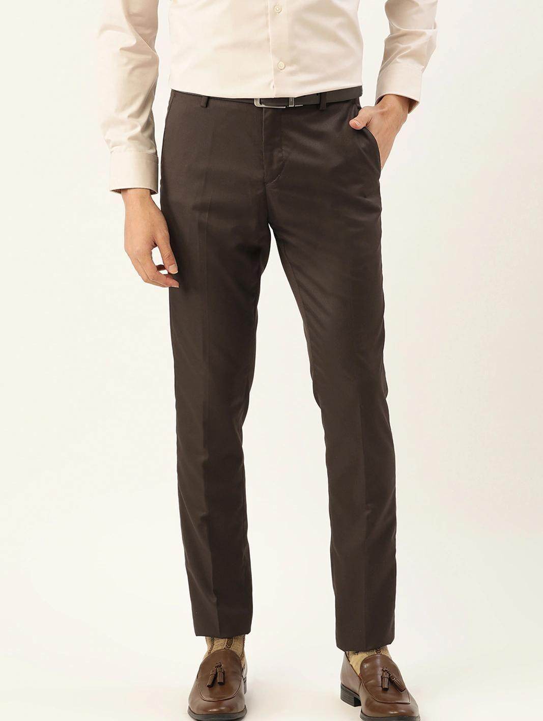 Mens Poly Viscose Formal Trousers - MYLUXURY LANE ENTERPRISE
