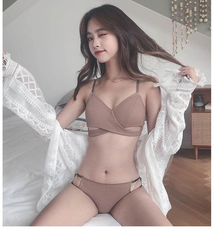 No Steel Ring Small Breast Ladies Push-Up Bra - MYLUXURY LANE ENTERPRISE