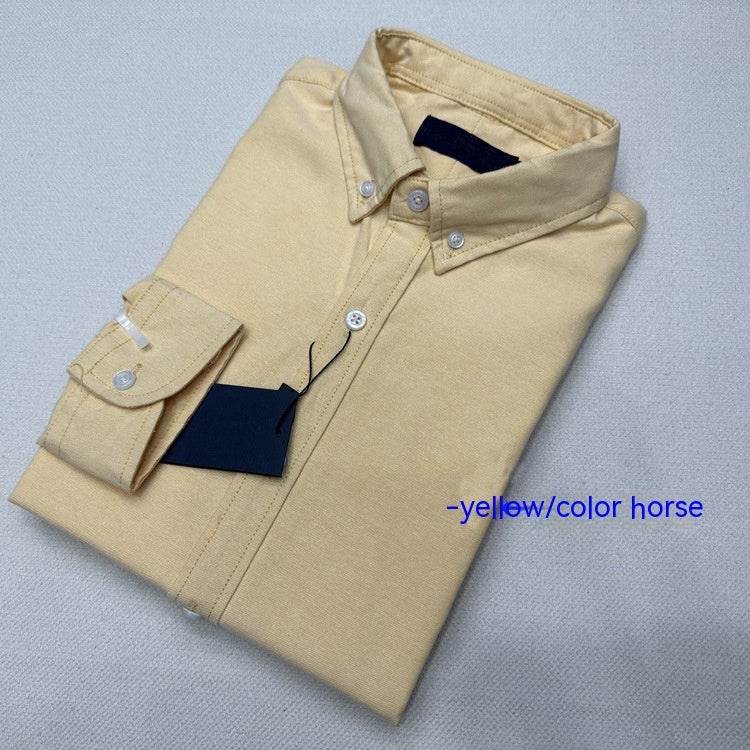 Men's Long-sleeved Shirt Spring And Autumn Business Casual - MYLUXURY LANE ENTERPRISE