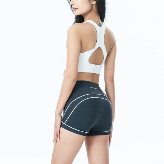 Dance Fitness Yoga Shorts Slim Fit Shaping Peach - MYLUXURY LANE ENTERPRISE