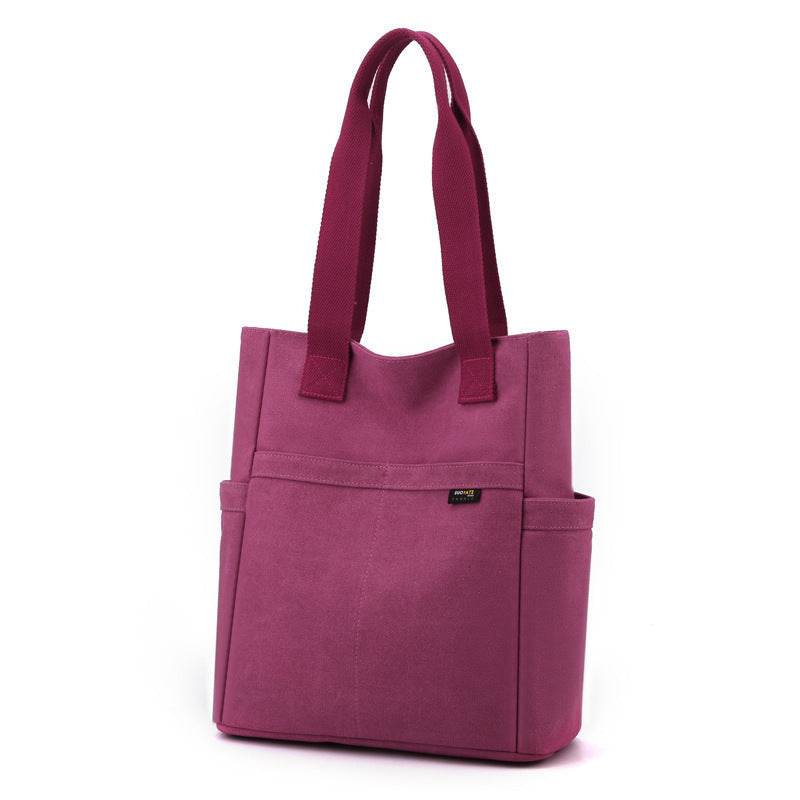Casual Portable Summer New Shoulder Bag Canvas Bag For Women - MYLUXURY LANE ENTERPRISE