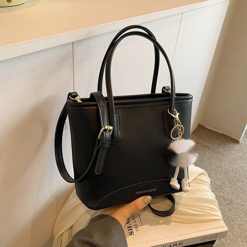 High-grade Contrast Color Messenger Bag Fashion Portable - MYLUXURY LANE ENTERPRISE