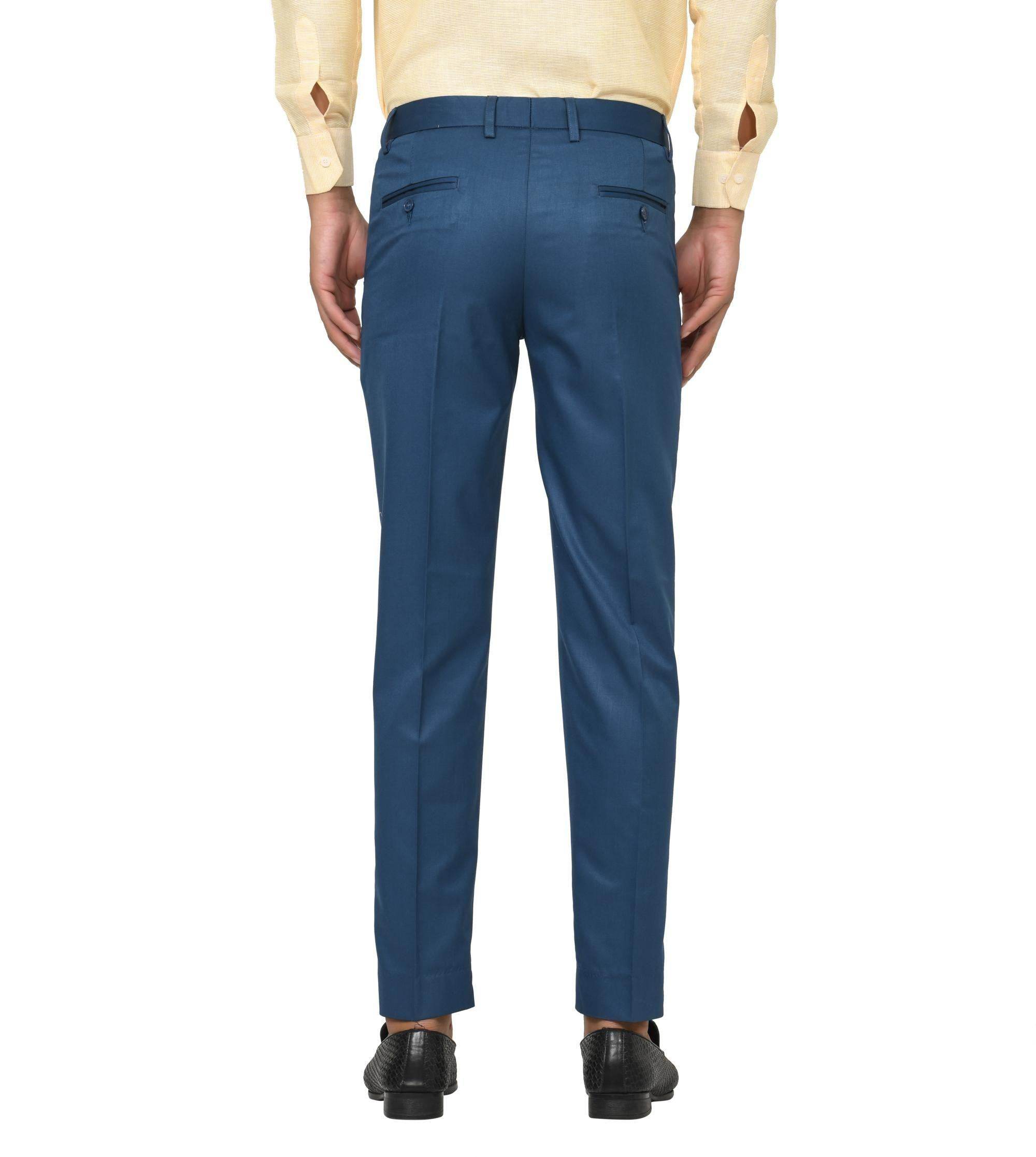 Mens Poly Viscose Formal Trousers - MYLUXURY LANE ENTERPRISE