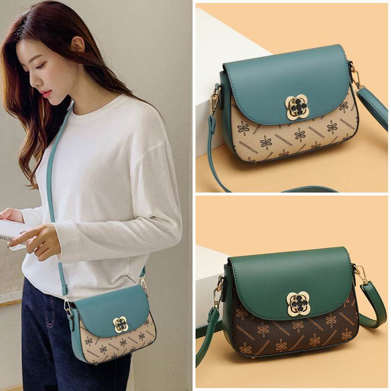 Women's Printed Contrast Color Small Bag - MYLUXURY LANE ENTERPRISE