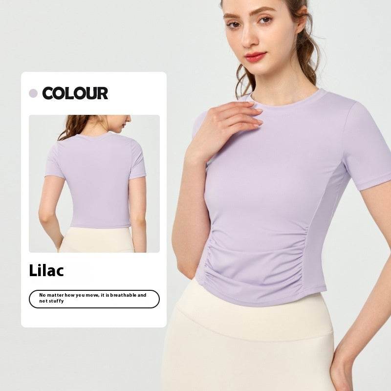 Women's Fashion Slim Fit Slimming Quick-drying Exercise Top - MYLUXURY LANE ENTERPRISE