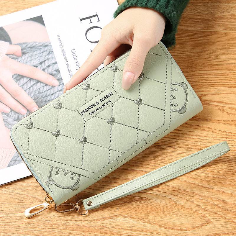 Women's Wallet Long Fashion Single Zipper - MYLUXURY LANE ENTERPRISE