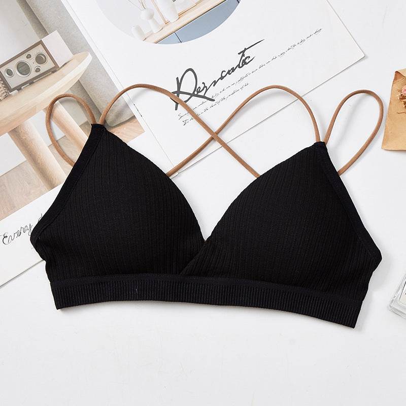 French Triangle Cup Mixed Color Sling Wrapped Chest Japanese - MYLUXURY LANE ENTERPRISE