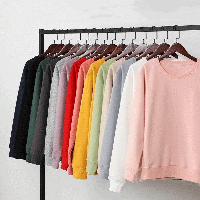 Polar Fleece Round Neck Sweater - MYLUXURY LANE ENTERPRISE
