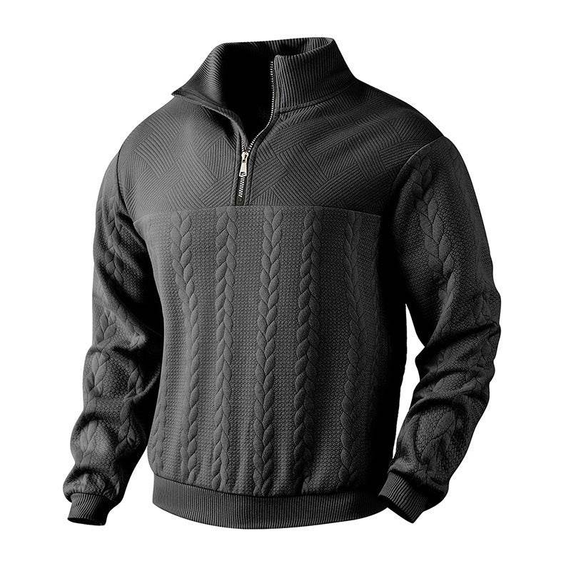 Jacquard Autumn And Winter Long-sleeved Sweater Men - MYLUXURY LANE ENTERPRISE