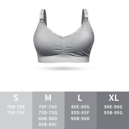 Women's New Push Up Front Buckle Large Size No Steel Bra - MYLUXURY LANE ENTERPRISE