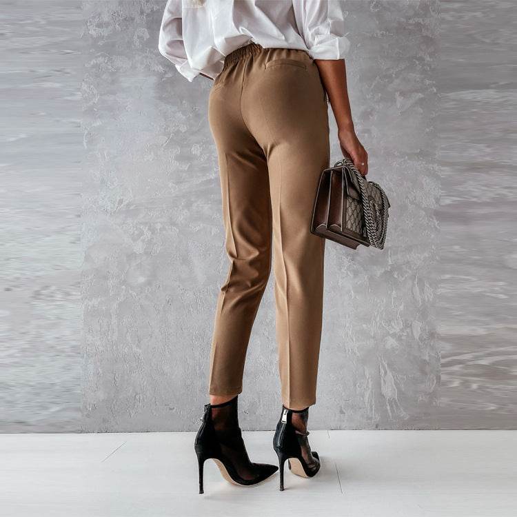 Casual Spring Clothing Suit Pants Women's Slim Fit - MYLUXURY LANE ENTERPRISE