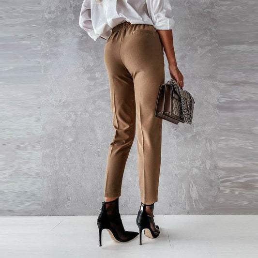 Casual Spring Clothing Suit Pants Women's Slim Fit - MYLUXURY LANE ENTERPRISE