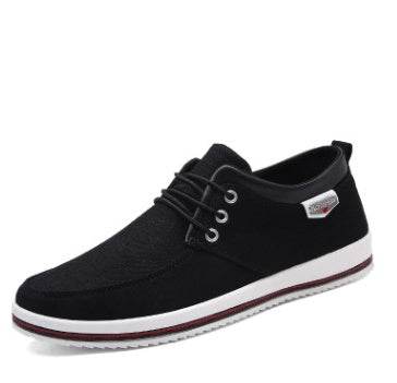 Men's lace-up casual canvas shoes - MYLUXURY LANE ENTERPRISE