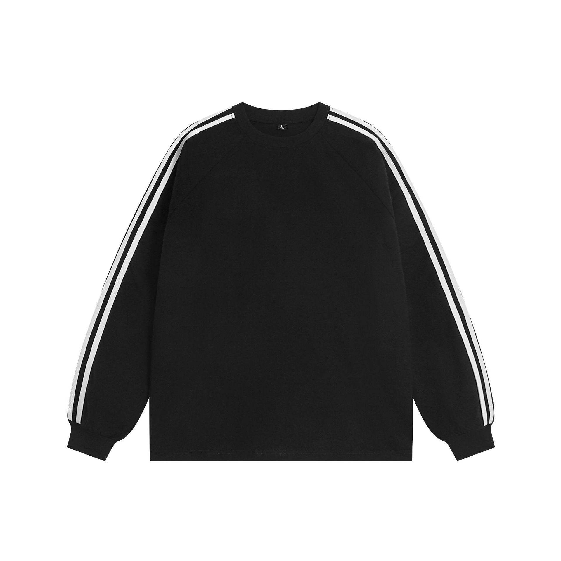 Autumn And Winter Heavy College Style Loose Long-sleeved T-shirt Top - MYLUXURY LANE ENTERPRISE