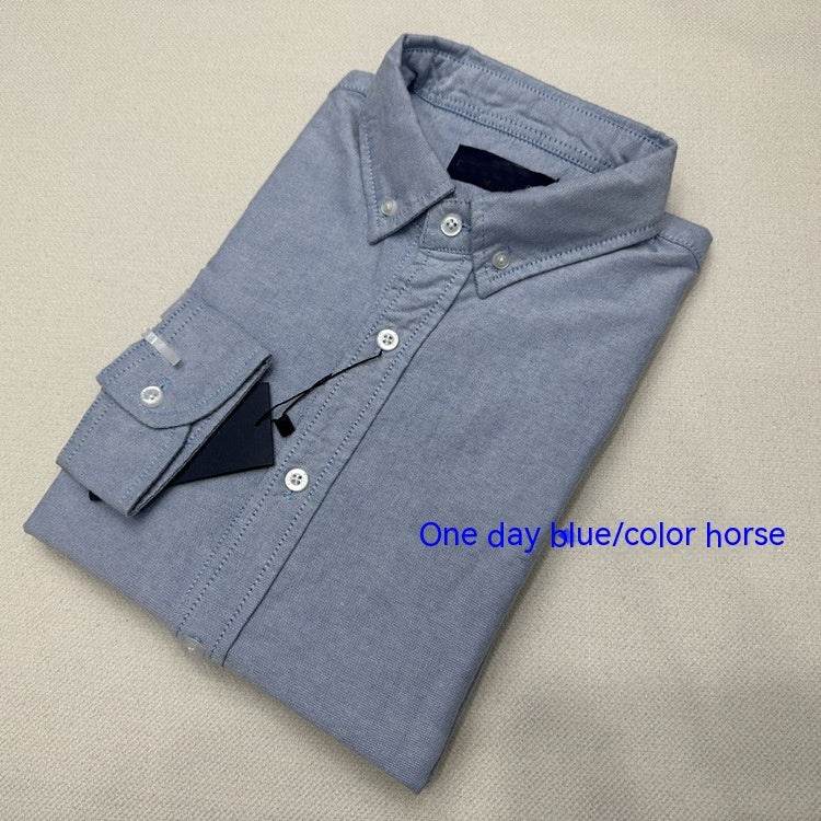 Men's Long-sleeved Shirt Spring And Autumn Business Casual - MYLUXURY LANE ENTERPRISE
