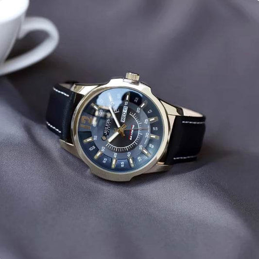 Fashion Calendar Week Quartz Handsome Men's Watch - MYLUXURY LANE ENTERPRISE