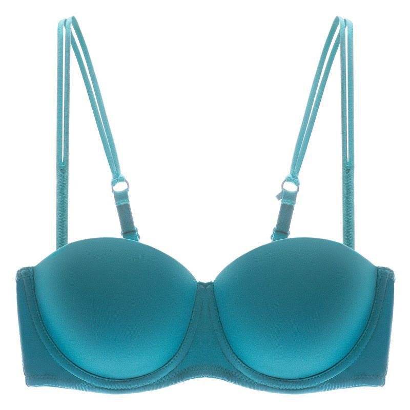 Seamless Underwear Women's Small Chest Push Up Strapless Bra Demi Cup - MYLUXURY LANE ENTERPRISE