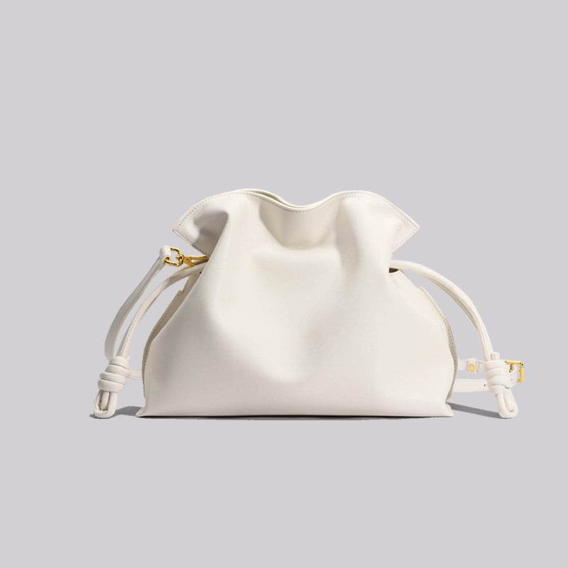 Fashion Pleated Cowhide Lucky Bag Women - MYLUXURY LANE ENTERPRISE