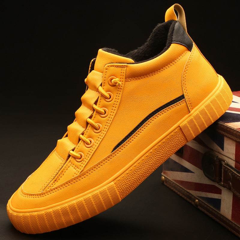 Winter High-top Casual Cotton-padded Shoes Warm Non-slip - MYLUXURY LANE ENTERPRISE