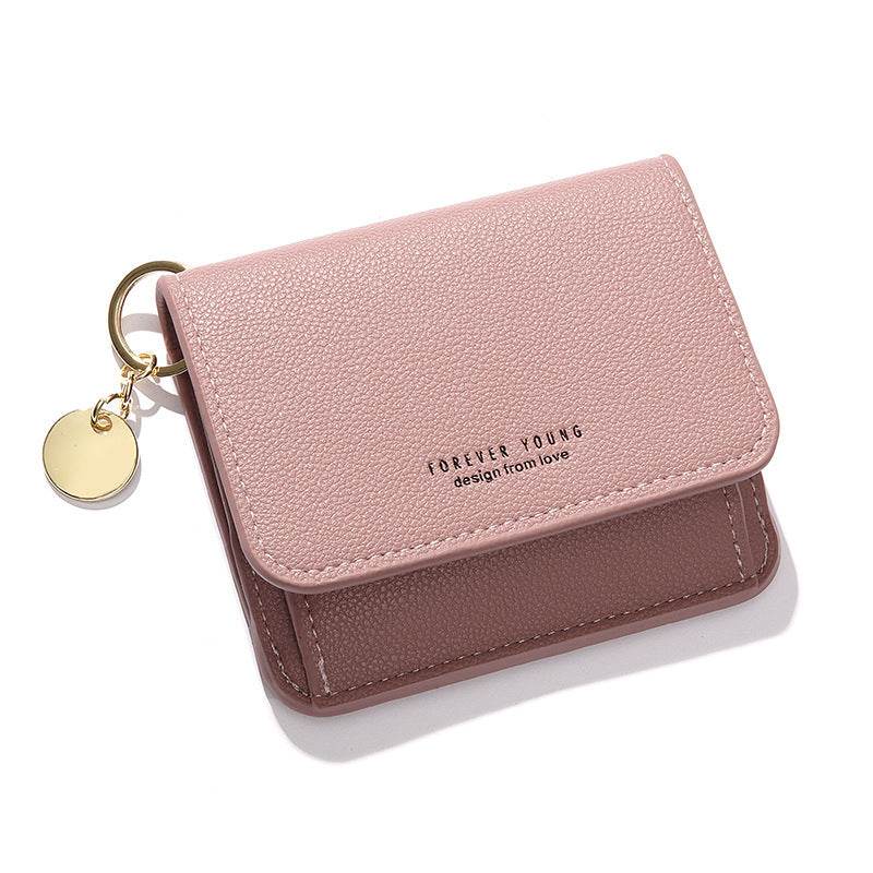 Women's Short Fashion PU Leather Zero Wallet - MYLUXURY LANE ENTERPRISE