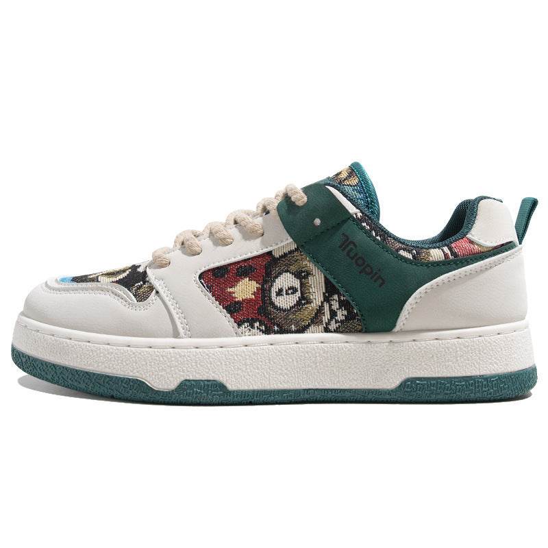 Casual Sneakers Retro Hong Kong Style Versatile White Shoes - MYLUXURY LANE ENTERPRISE