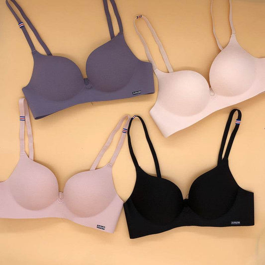 Ice Silk Chest Gather Sexy Bra - MYLUXURY LANE ENTERPRISE