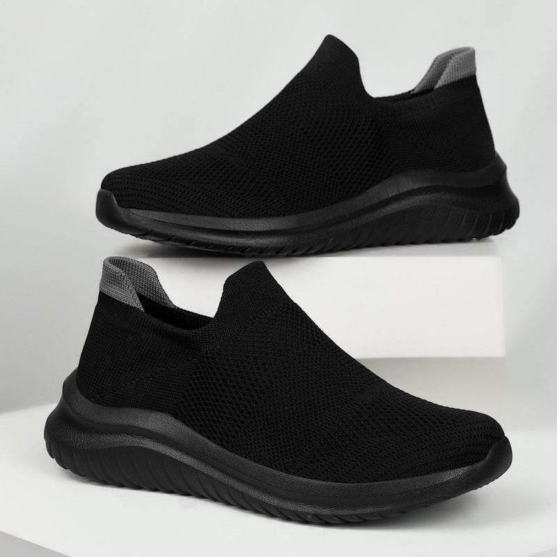 Flying Woven Women's Shoes Mesh Shoes Plus Size Casual Mesh Sneaker - MYLUXURY LANE ENTERPRISE